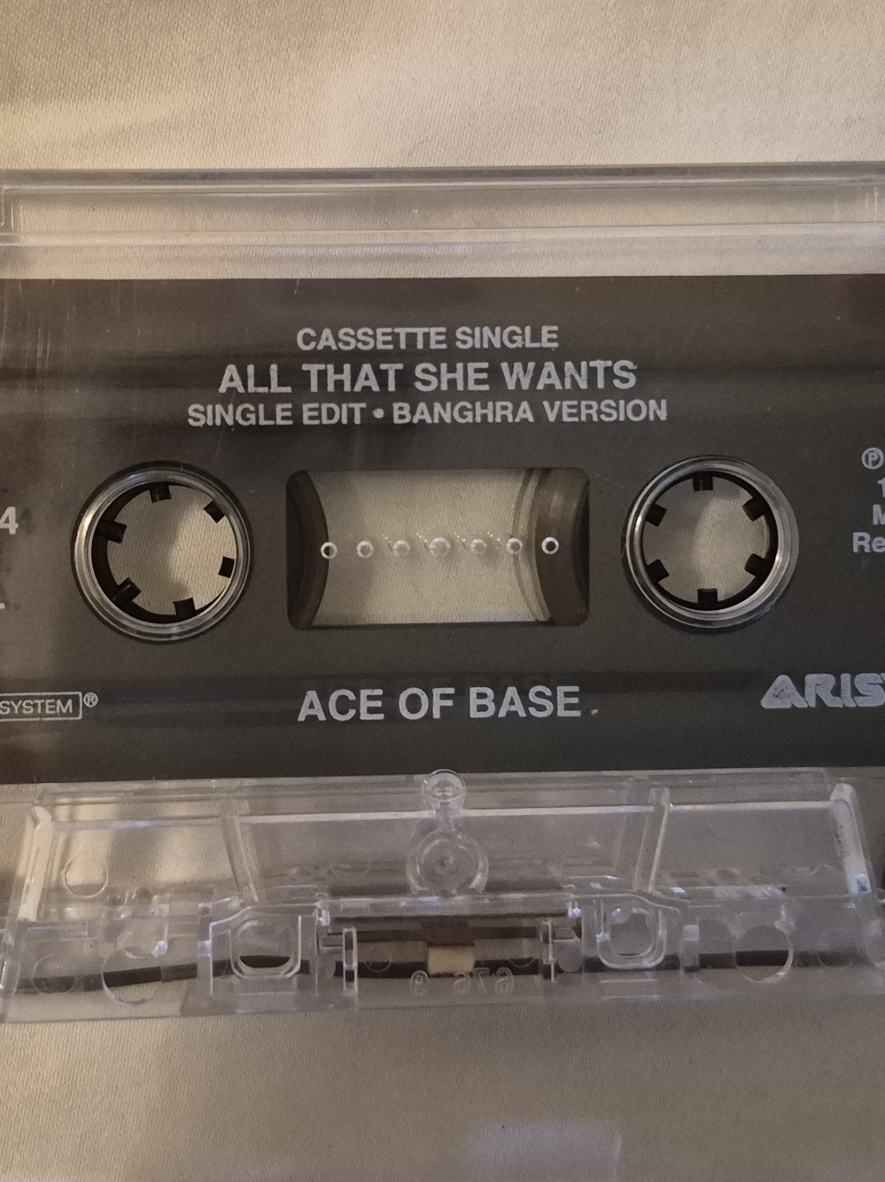 All That She Wants Cassette Tape Single